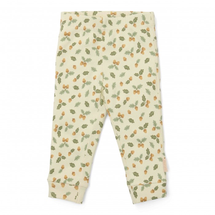 Pijama din bumbac organic - Forest Leaves - Little Dutch