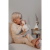 Pijama din bumbac organic - Natural Stripes - Little Dutch