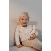 Pijama din bumbac organic - Natural Stripes - Little Dutch