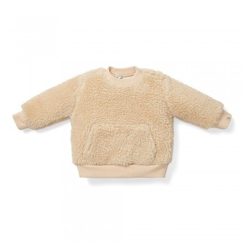 Bluza din material teddy - Sand - Little Dutch Bluza din material teddy - Sand - Little Dutch