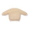 Bluza din material teddy - Gingerbread - Little Dutch