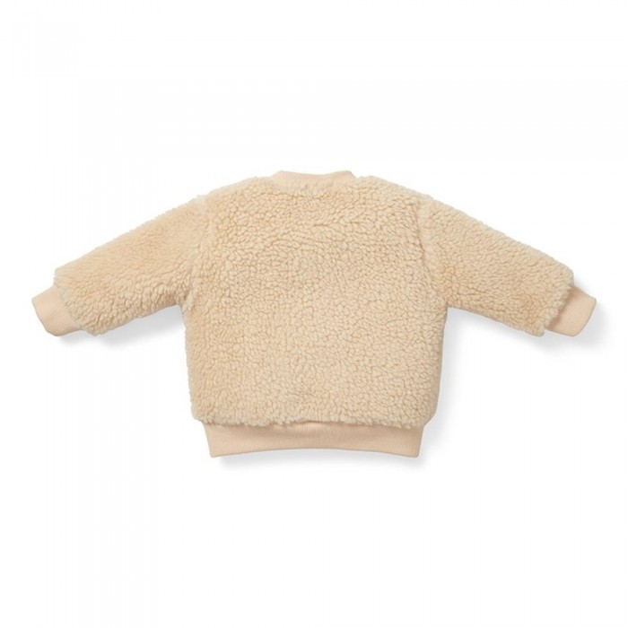 Bluza din material teddy - Gingerbread - Little Dutch