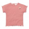 Tricou din bumbac organic - Pink Blush - Fairy Garden - Little Dutch