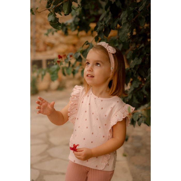 Tricou din bumbac organic - Lotus Blossom - Fairy Garden - Little Dutch
