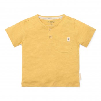 Tricou din bumbac organic - Yellow - Forest Friends - Little Dutch Tricou din bumbac organic - Yellow - Forest Friends - Little Dutch