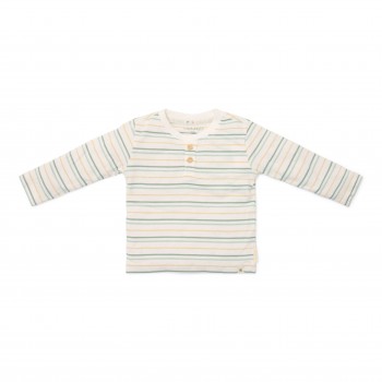 Bluza din bumbac organic - Forest Green Stripe - Forest Friends - Little Dutch Bluza din bumbac organic - Forest Green Stripe - Forest Friends - Little Dutch