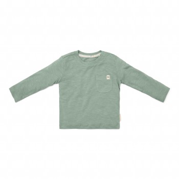 Bluza din bumbac organic - Forest Green - Forest Friends - Little Dutch Bluza din bumbac organic - Forest Green - Forest Friends - Little Dutch