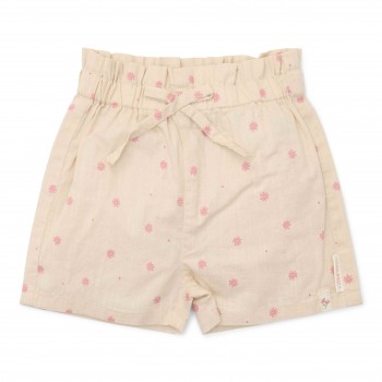 Pantaloni scurti din bumbac organic - Sand - Fairy Garden - Little Dutch Pantaloni scurti din bumbac organic - Sand - Fairy Garden - Little Dutch