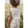 Pantaloni scurti din bumbac organic - Sand - Fairy Garden - Little Dutch