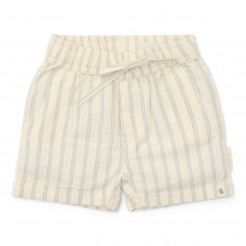 Pantaloni scurti din bumbac organic - Forest Green Stripe - Forest Friends - Little Dutch Pantaloni scurti din bumbac organic - Forest Green Stripe - Forest Friends - Little Dutch