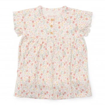 Rochita din bumbac organic - Creme - Fairy Garden - Little Dutch Rochita din bumbac organic - Creme - Fairy Garden - Little Dutch