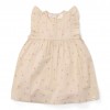 Rochita din bumbac organic fara maneci - Sand - Fairy Garden - Little Dutch