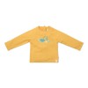 Bluza cu maneca lunga cu protectie UV 50+ - Seashells Sunny Yellow - Little Dutch
