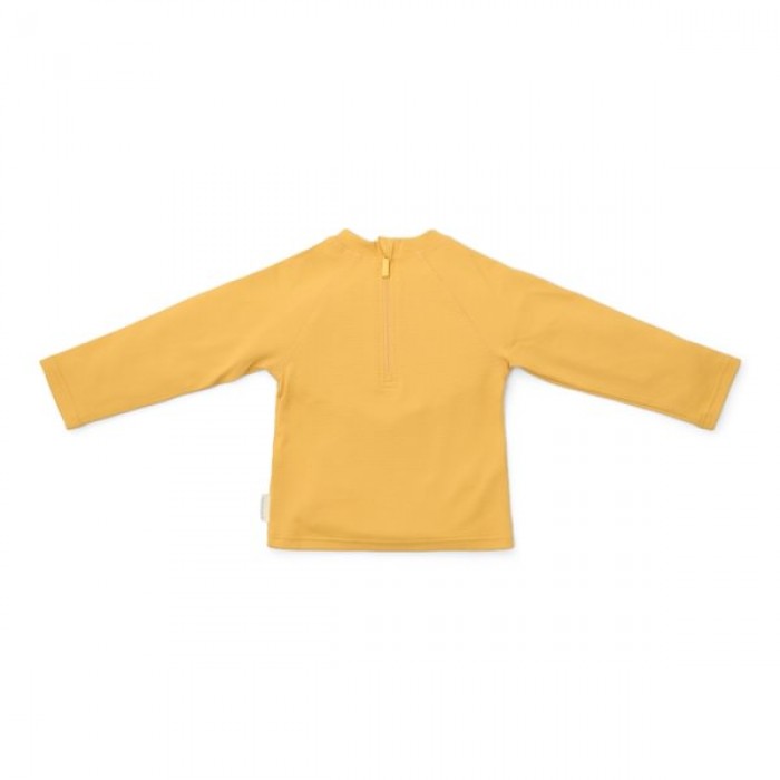 Bluza cu maneca lunga cu protectie UV 50+ - Seashells Sunny Yellow - Little Dutch