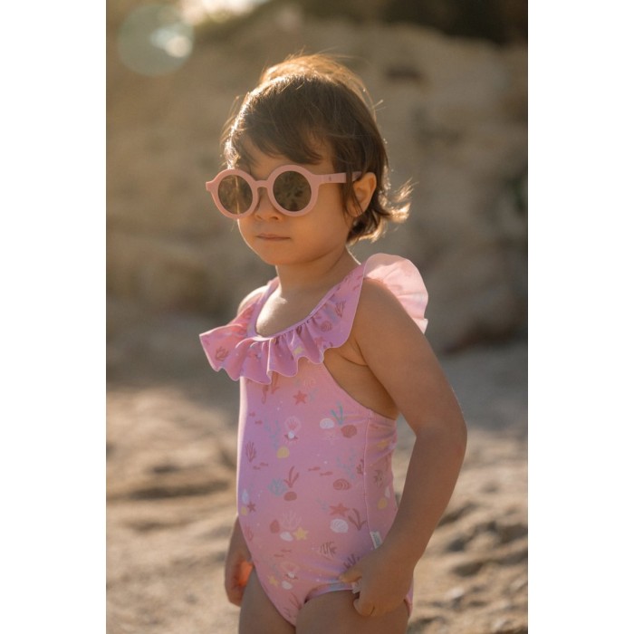 Costum de baie intreg fara maneci - protectie UV 50+ - Ocean Treasures Multi - Little Dutch