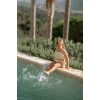 Costum de baie din doua piese cu protectie protectie UV 50+ - Ocean Treasures Yellow - Little Dutch