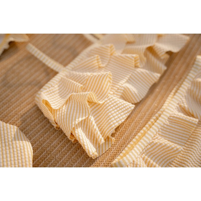 Costum de baie din doua piese cu protectie protectie UV 50+ - Ocean Treasures Yellow - Little Dutch