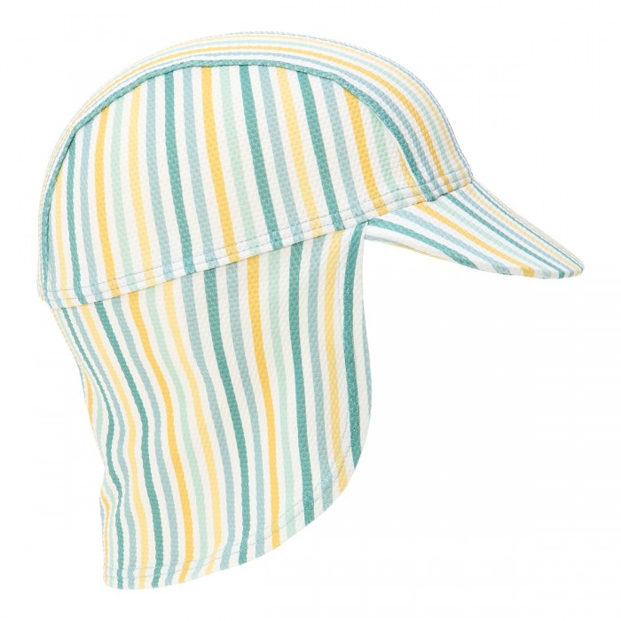 Palarie de soare cu protectie protectie UV 50+ - Stripes Multi Colours - Little Dutch