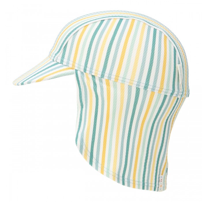 Palarie de soare cu protectie protectie UV 50+ - Stripes Multi Colours - Little Dutch