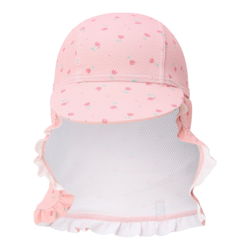 Palarie de soare cu protectie protectie UV 50+ - Sunny Flowers Blush - Little Dutch Palarie de soare cu protectie protectie UV 50+ - Sunny Flowers Blush - Little Dutch