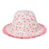 Palarie de soare cu protectie protectie UV 50+ - Sunny Flowers Multi - Little Dutch