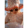 Palarie de soare cu protectie protectie UV 50+ - Sunny Flowers Multi - Little Dutch