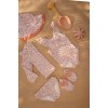 Papuci de inot cu protectie UV 50+ -  Sunny Flowers Multi-colours - Little Dutch