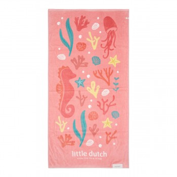 Prosop pentru plaja - Ocean Treasures Multi - Little Dutch Prosop pentru plaja - Ocean Treasures Multi - Little Dutch