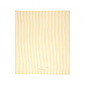 Prosop pentru plaja - Ocean Treasures Yellow - Little Dutch Prosop pentru plaja - Ocean Treasures Yellow - Little Dutch