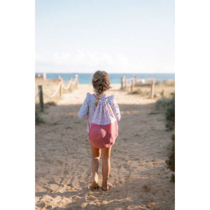 Rucsac pentru plaja - Ocean Treasure Multi - Little Dutch