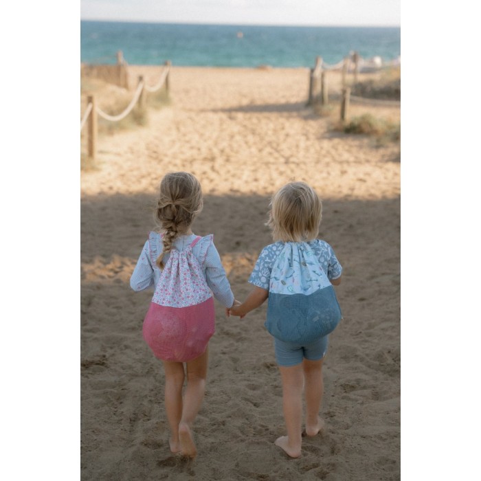 Rucsac pentru plaja - Ocean Treasure Multi - Little Dutch