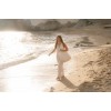 Geanta pentru plaja - Ocean Treasures Yellow - Little Dutch