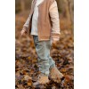 Bluza cu maneca lunga din bumbac organic - Sand Melee - Forest Friends - Little Dutch