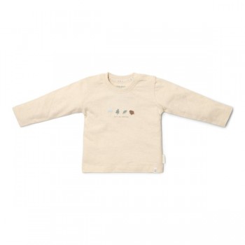 Bluza cu maneca lunga din bumbac organic - Sand Melee - Forest Friends - Little Dutch Bluza cu maneca lunga din bumbac organic - Sand Melee - Forest Friends - Little Dutch
