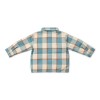 Camasa cu maneca lunga - Stone Blue Check - Forest Friends - Little Dutch