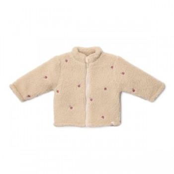 Jacheta din material teddy - Sand - Fairy Garden - Little Dutch Jacheta din material teddy - Sand - Fairy Garden - Little Dutch
