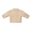Jacheta din material teddy - Sand - Fairy Garden - Little Dutch