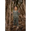Cardigan tricotat din bumbac organic - Forest Green - Forest Friends - Little Dutch