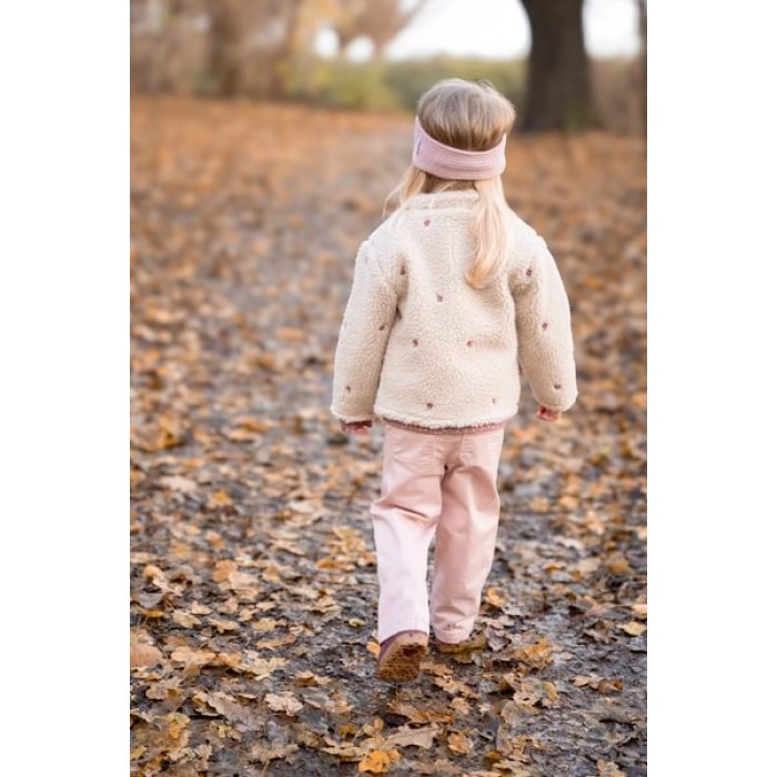 Pantaloni din bumbac organic -  Velvet Rose -Fairy Garden - Little Dutch
