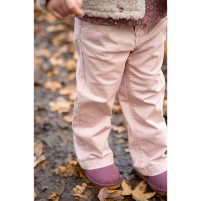 Pantaloni din bumbac organic -  Velvet Rose -Fairy Garden - Little Dutch