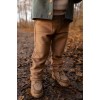 Pantaloni din bumbac organic - Brown - Forest Friends - Little Dutch