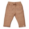 Pantaloni din bumbac organic - Brown - Forest Friends - Little Dutch