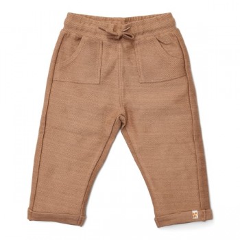 Pantaloni din bumbac organic - Brown - Forest Friends - Little Dutch Pantaloni din bumbac organic - Brown - Forest Friends - Little Dutch