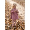 Rochita cu maneca lunga din bumbac organic - Rouge - Fairy Garden - Little Dutch