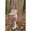 Ciorapi din bumbac - set 2 bucati - Sand/Velvet Rose - Fairy Garden - Little Dutch