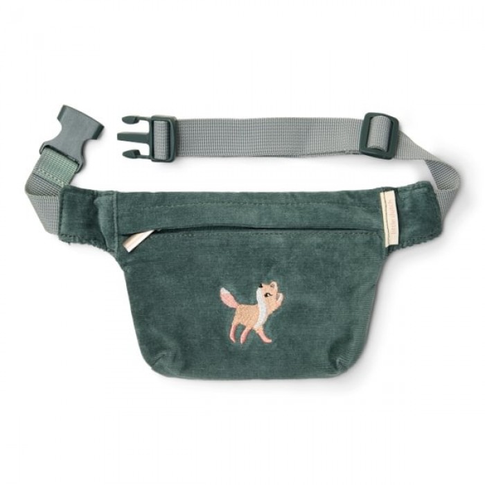 Borseta pentru copii - Balsam Green - Forest Friends - Little Dutch One Size