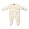 Pijama salopeta din bumbac organic pentru bebelusi - Little Christmas - Little Dutch