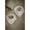 Baveta bandana din bumbac organic - set 2 bucati - Little Christmas - Little Dutch
