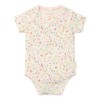 Body cu maneca scurta - Alb - Fairy Garden - Little Dutch