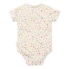 Body cu maneca scurta - Alb - Fairy Garden - Little Dutch